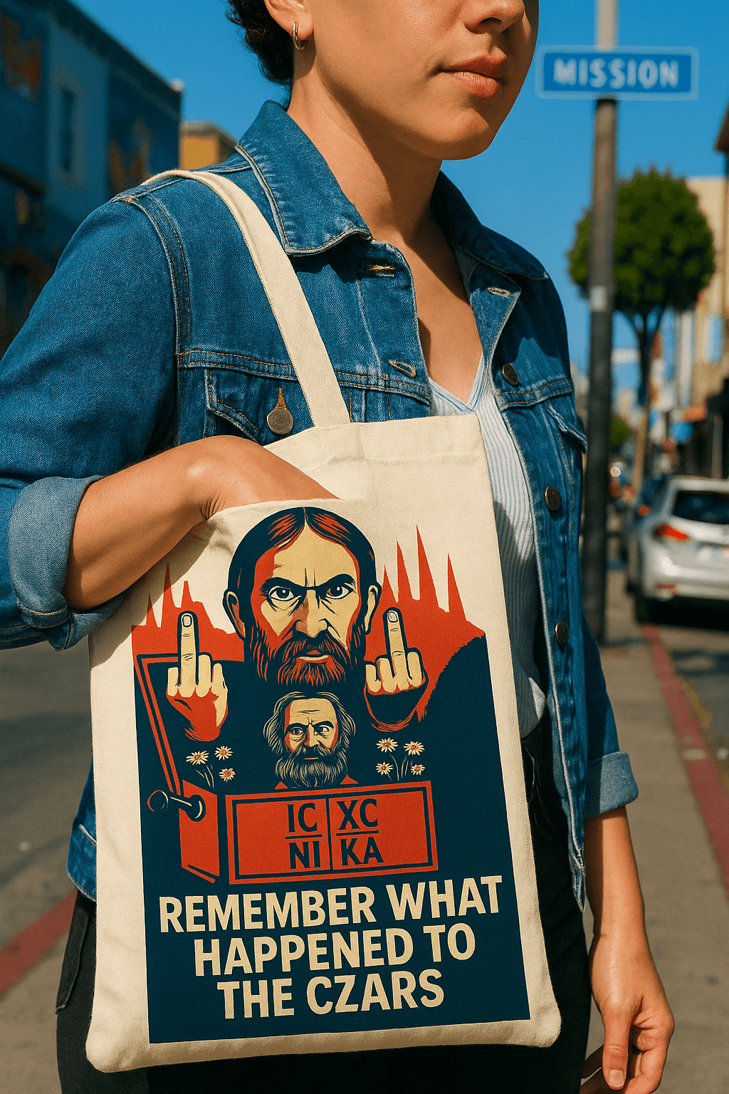 Rasputin Canvas Bag